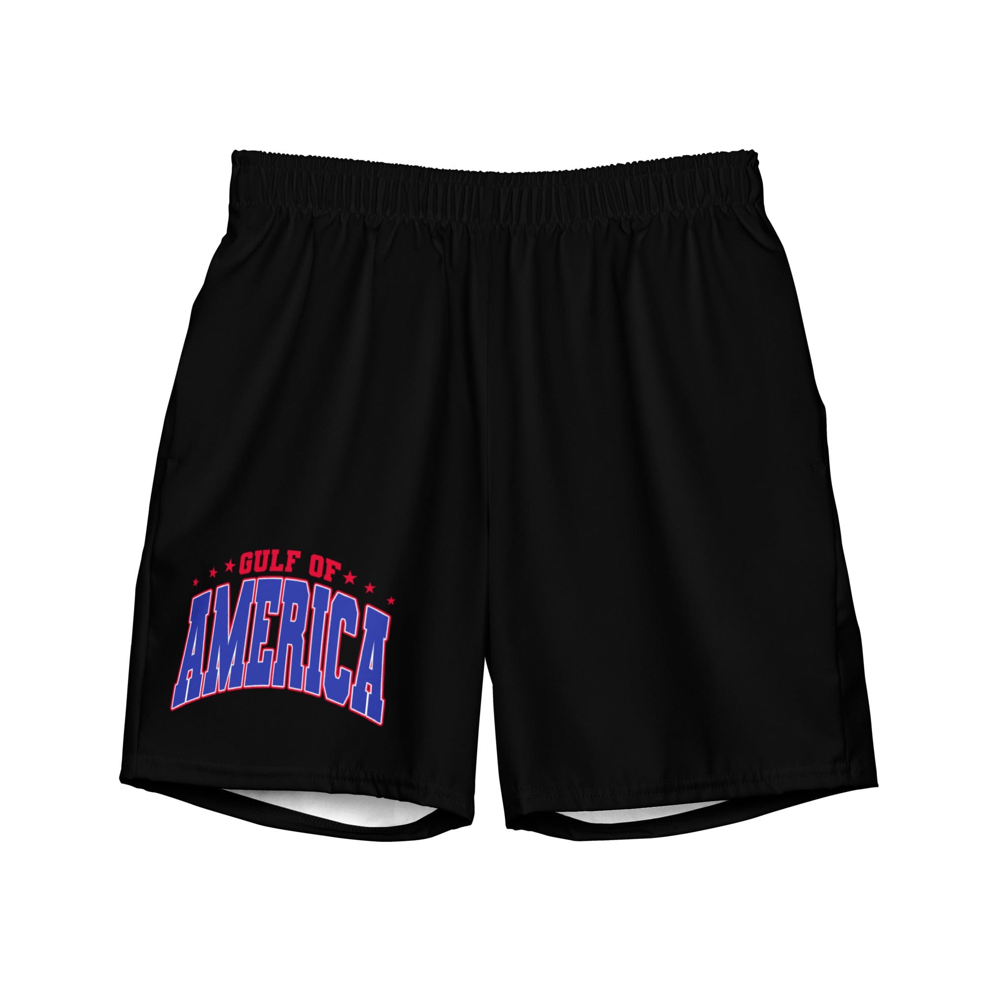 Gulf of America Swim Trunks (Black) maga trump