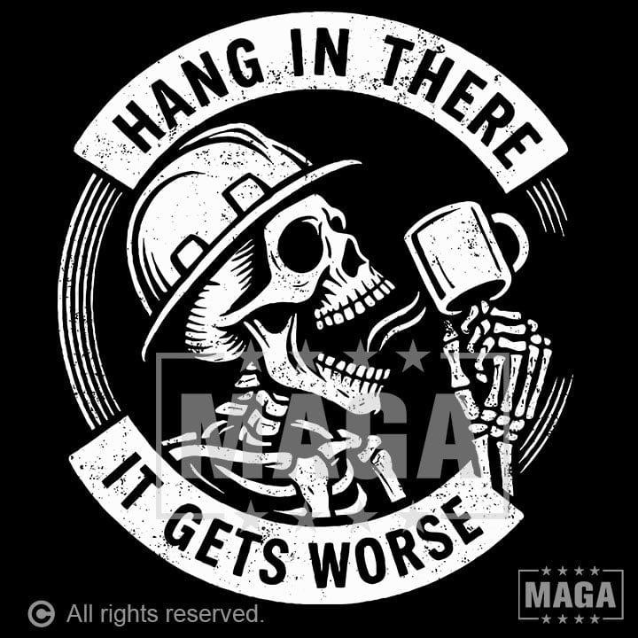 Hang in there maga trump
