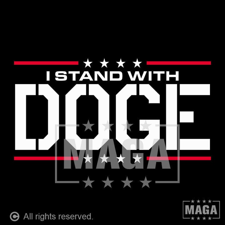 I Stand With DOGE maga trump
