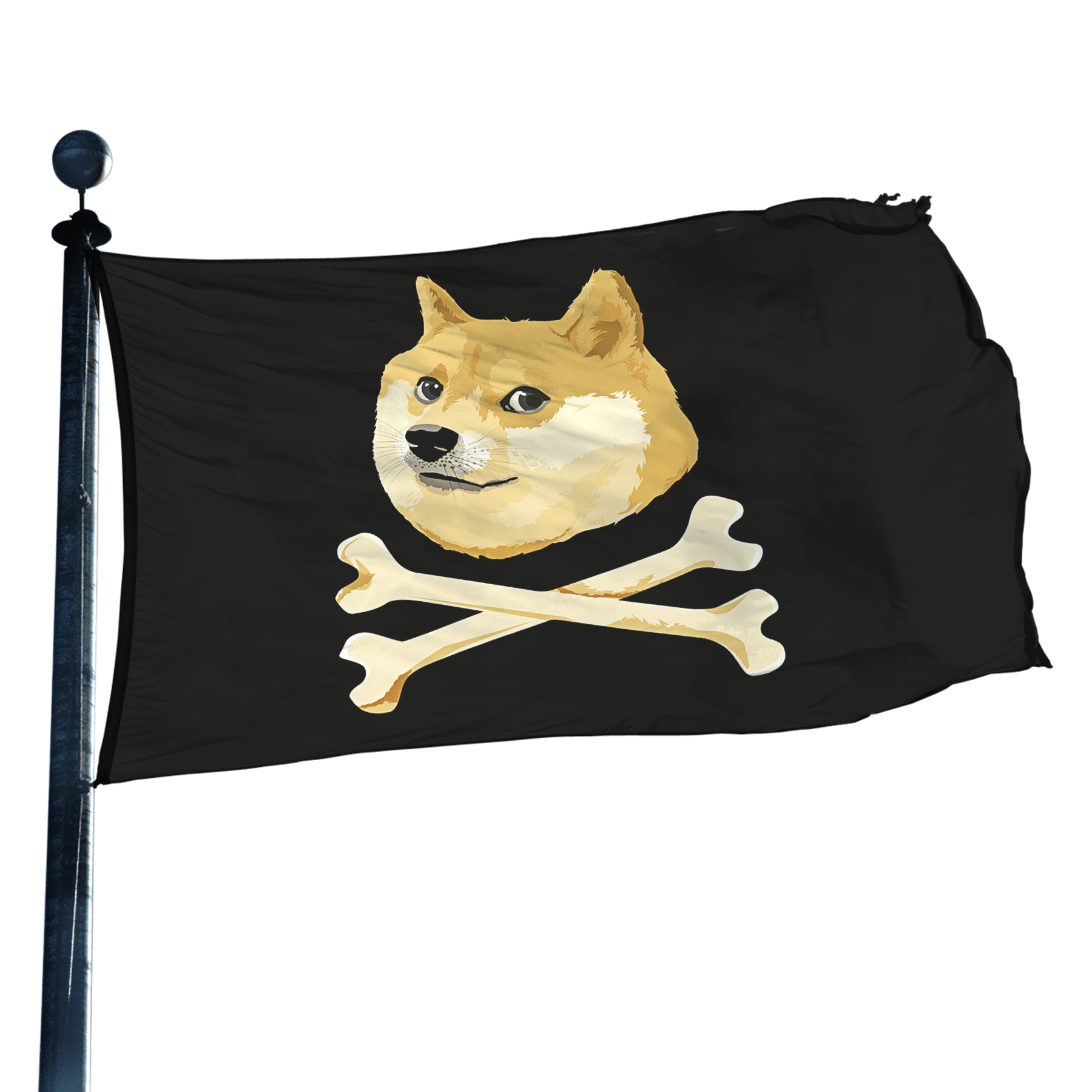 Jolly Doger Flag - (Double Sided) maga trump