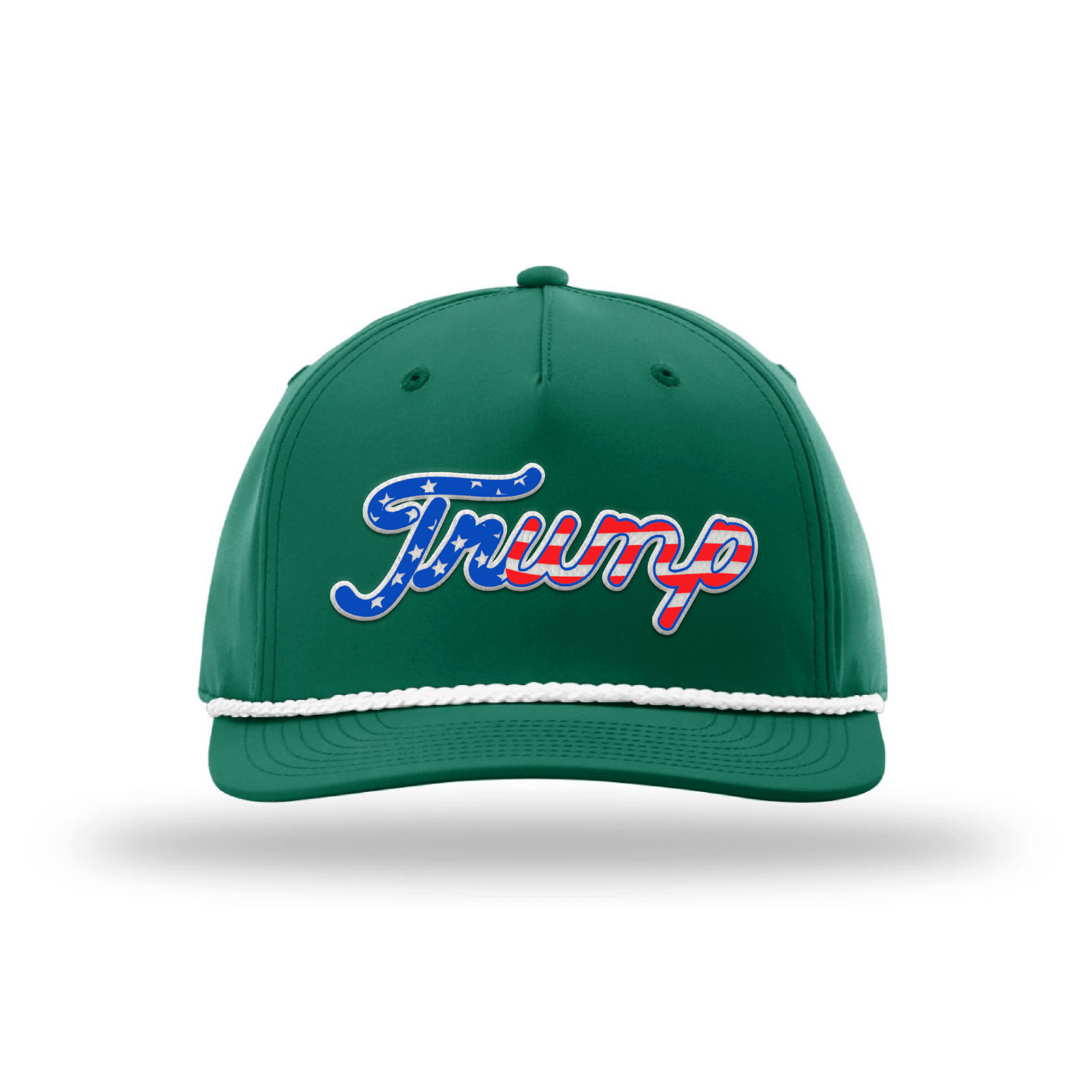 Kelly Green/White Trump Patriot Rope Hat maga trump