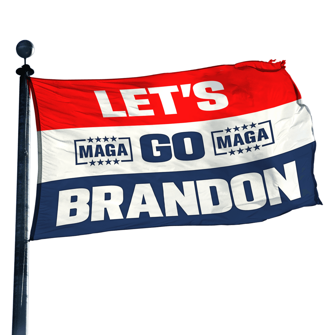Let's Go Brandon Flag - Double Sided maga trump