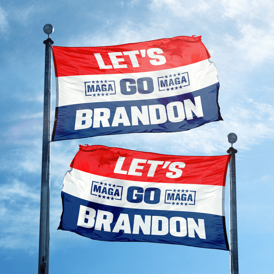 Let's Go Brandon Flag - Double Sided maga trump