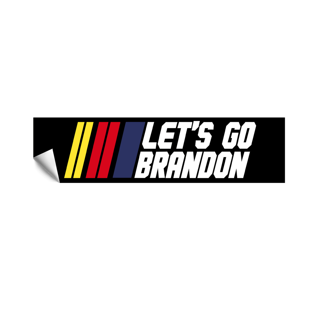 Lets Go Brandon Bumper Sticker maga trump