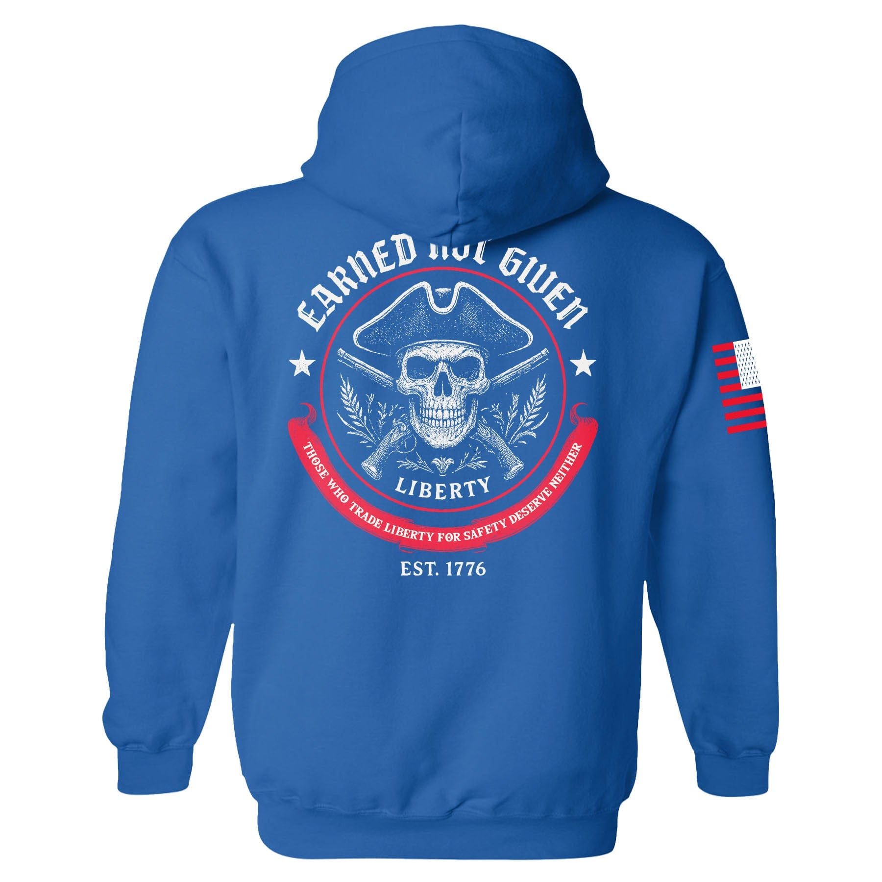 Liberty, Earned Not Given Hoodie maga trump
