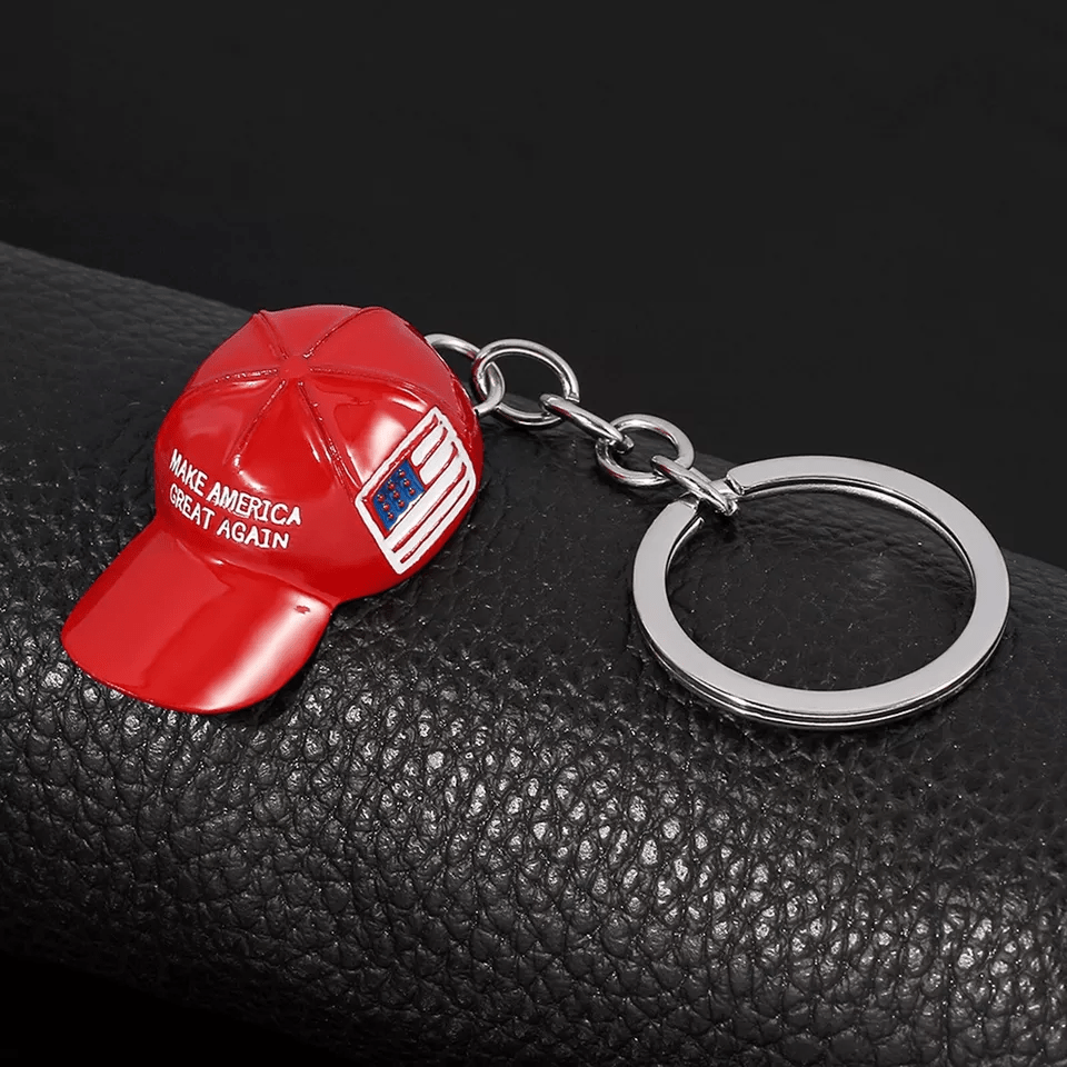 MAGA Hat Keychain maga trump