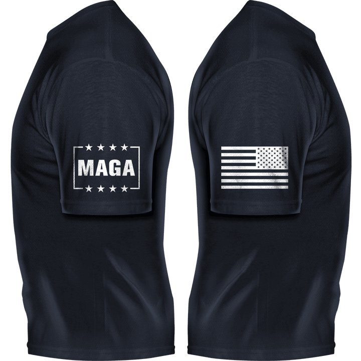 "MAGA Hat" T-Shirt (Navy) maga trump