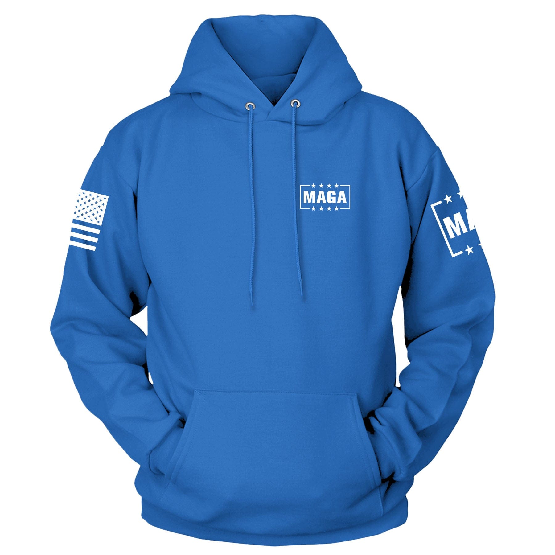 MAGA King Back Print Hoodie maga trump