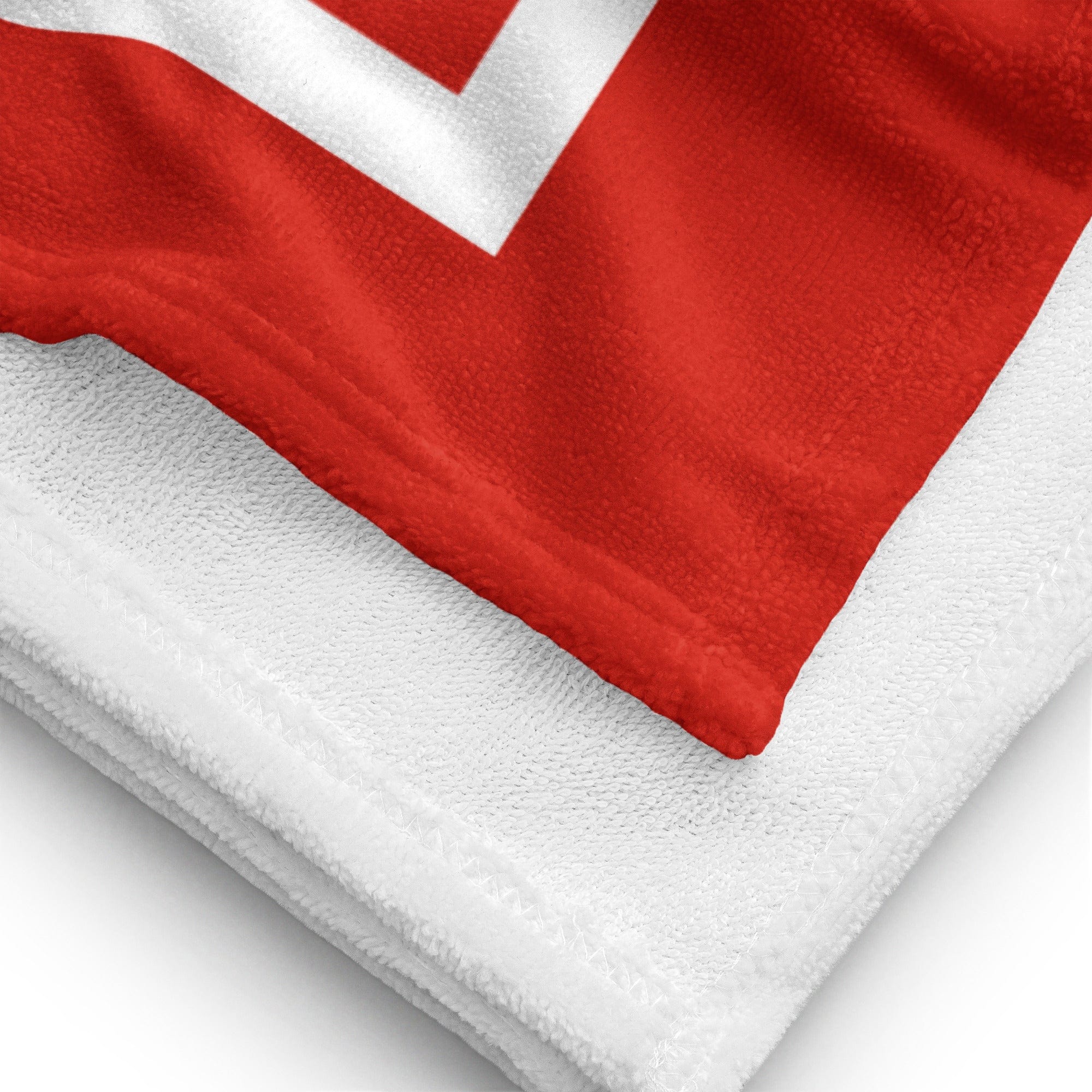 MAGA Logo (Red) Beach Towel maga trump