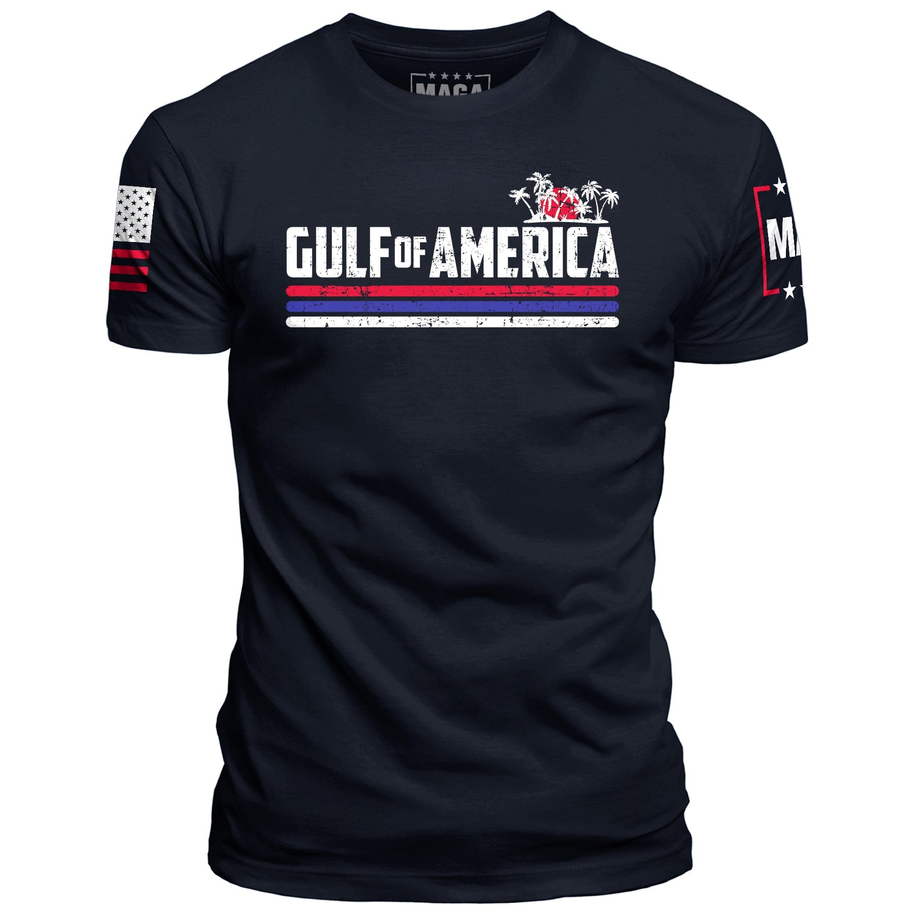 Midnight Navy / XS Gulf of America Vintage maga trump