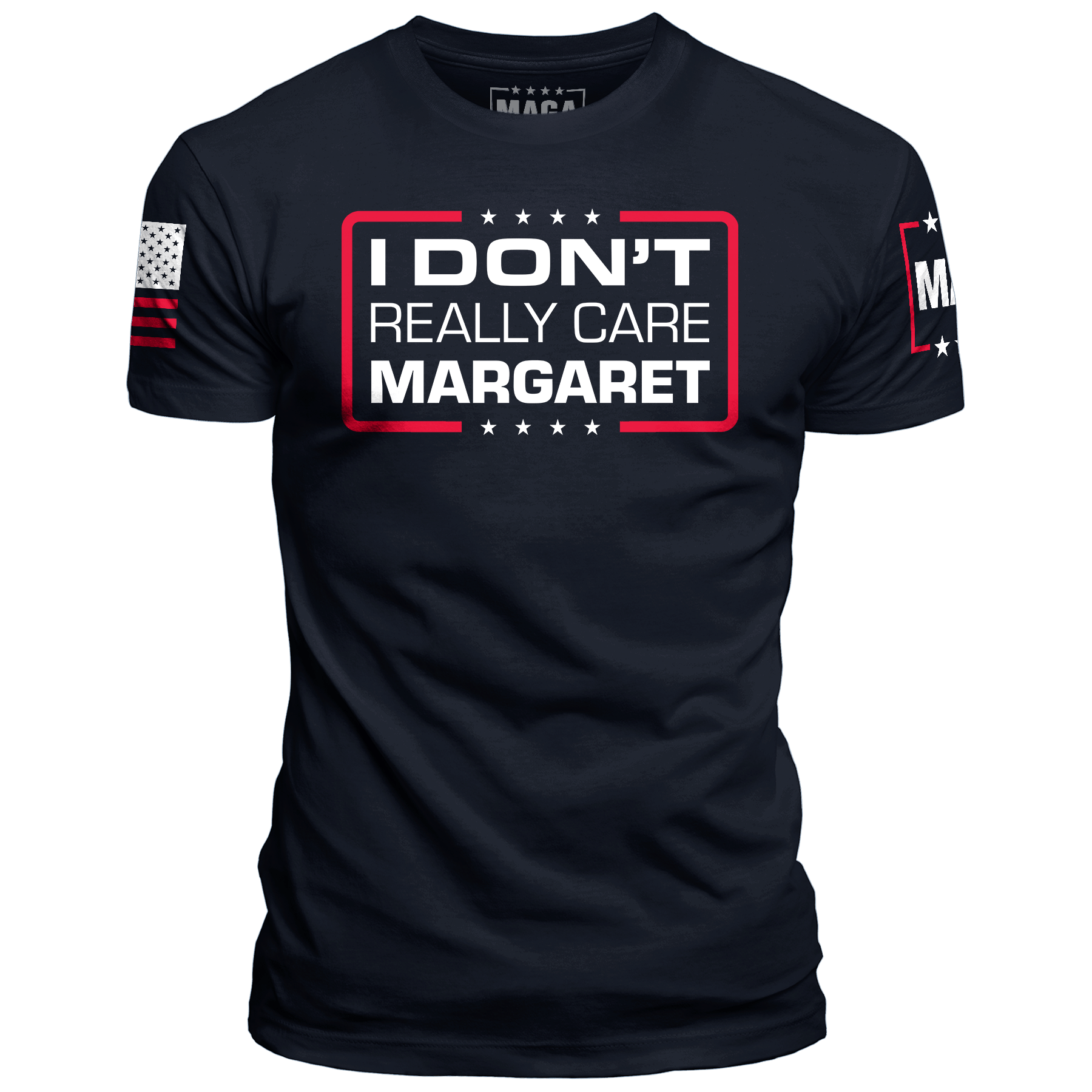 Midnight Navy / XS I Don't Really Care Margaret maga trump