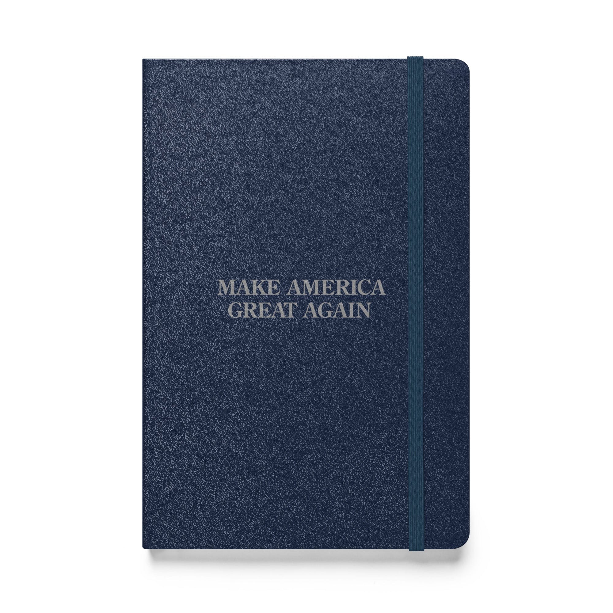 Navy Make America Great Again Hardcover Journal maga trump