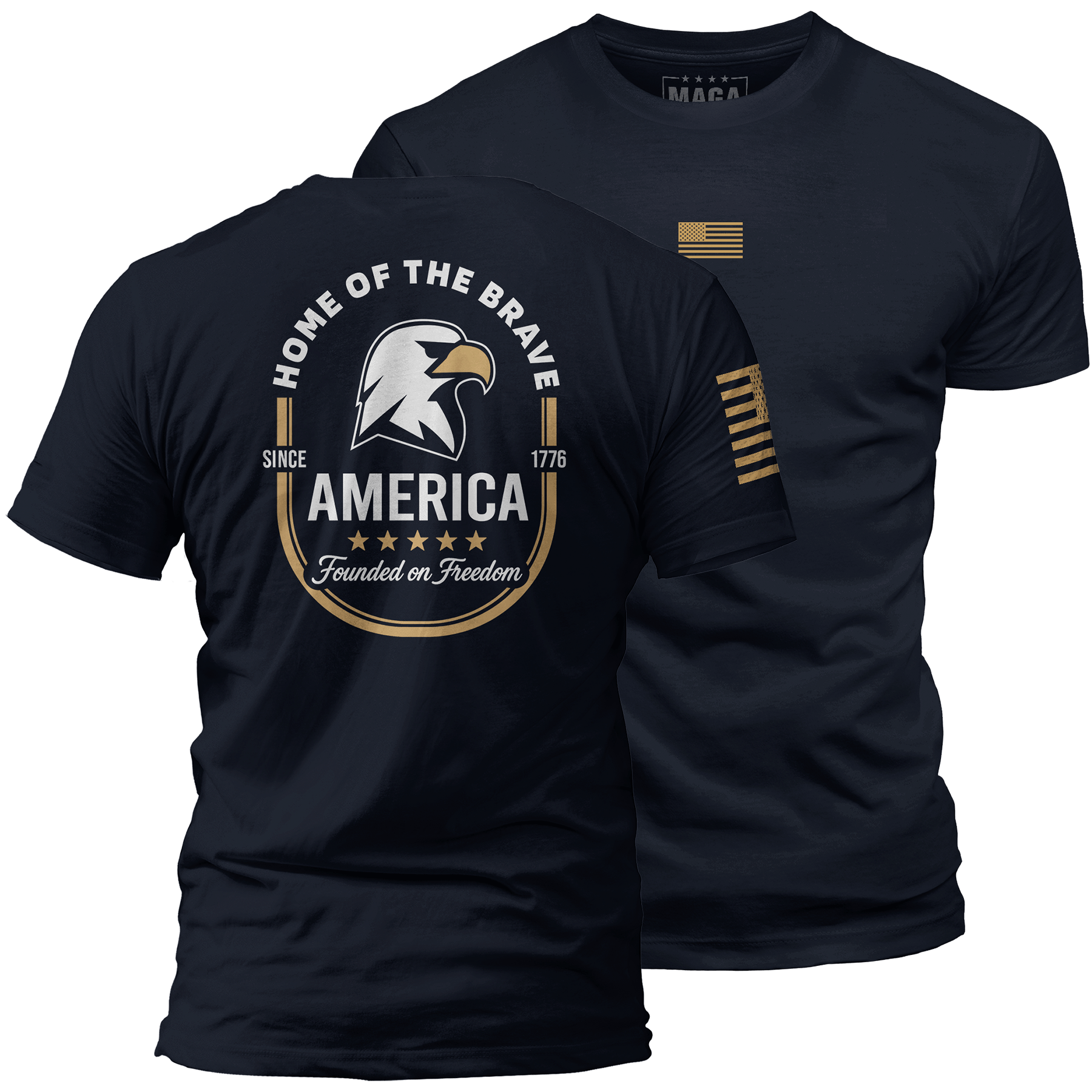 Navy / S America Founded on Freedom maga trump