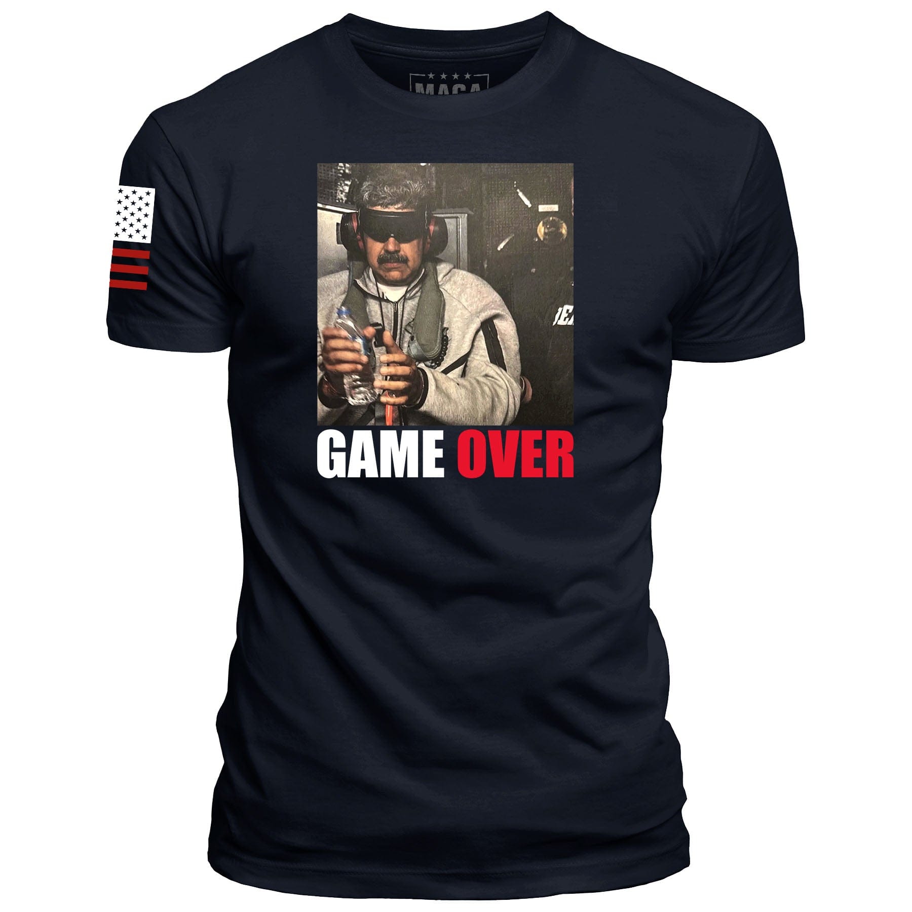 Navy / S Game Over maga trump