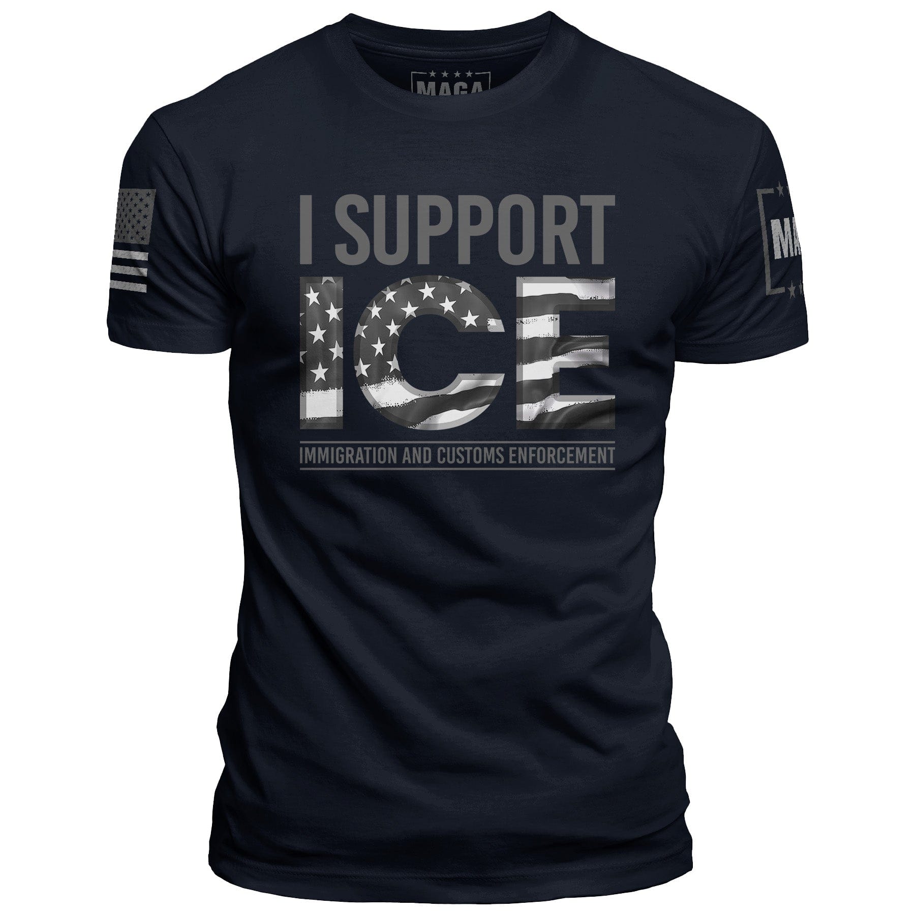 Navy / S I Support ICE maga trump