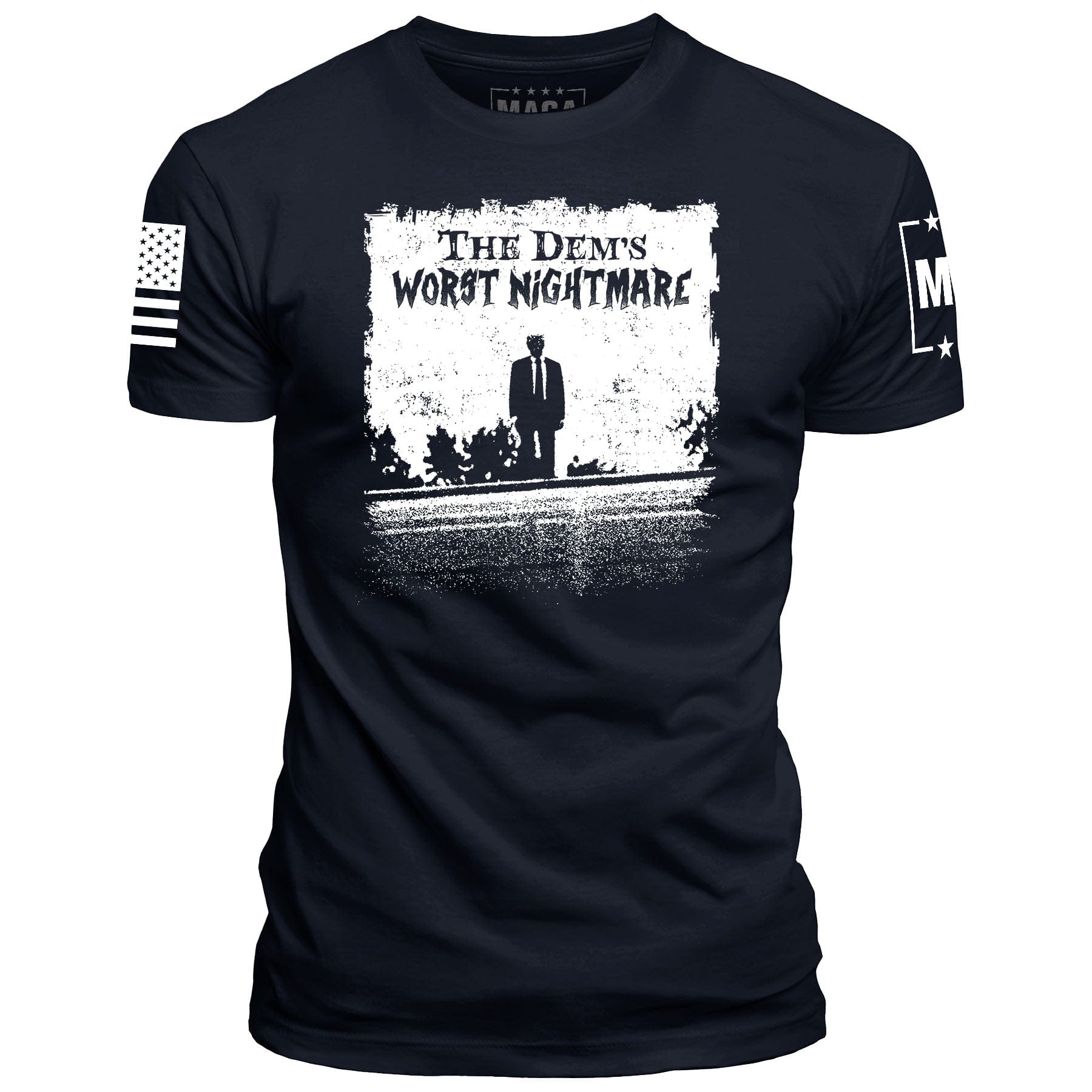 Navy / S The Dems Nightmare maga trump