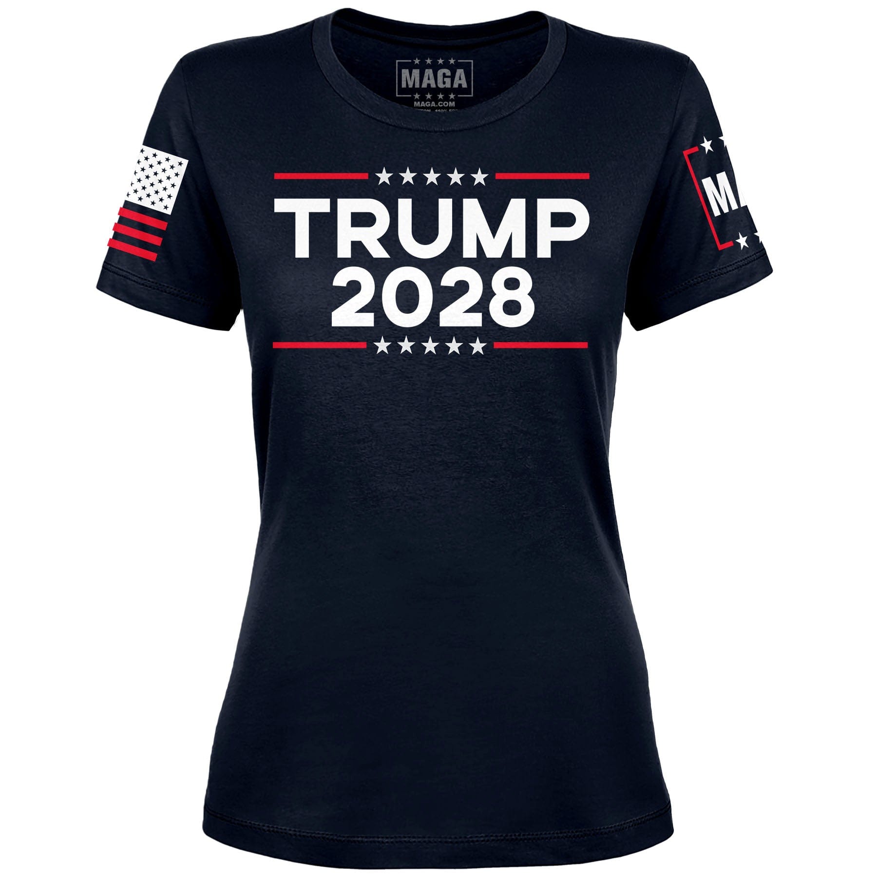 Navy / S Trump 2028 Ladies Tee maga trump