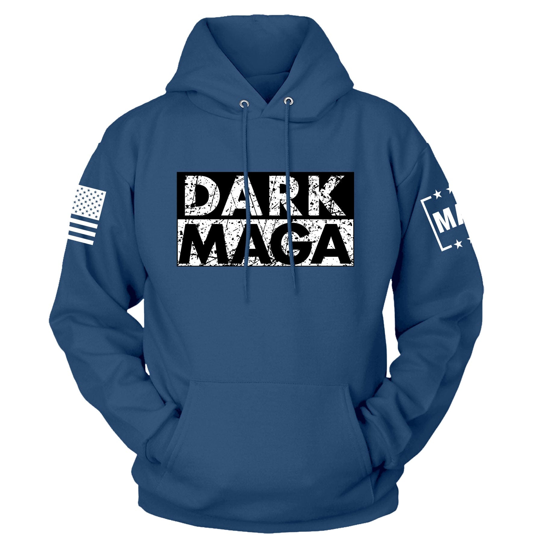 Neptune / S Dark MAGA Hoodie | Fall Edition maga trump