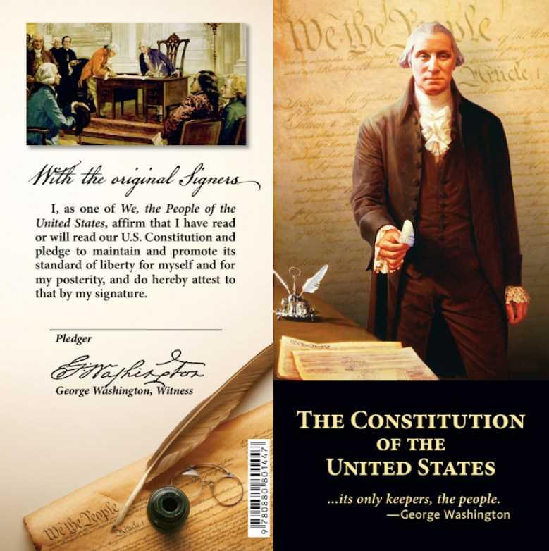 Pocket Constitution of the United States maga trump