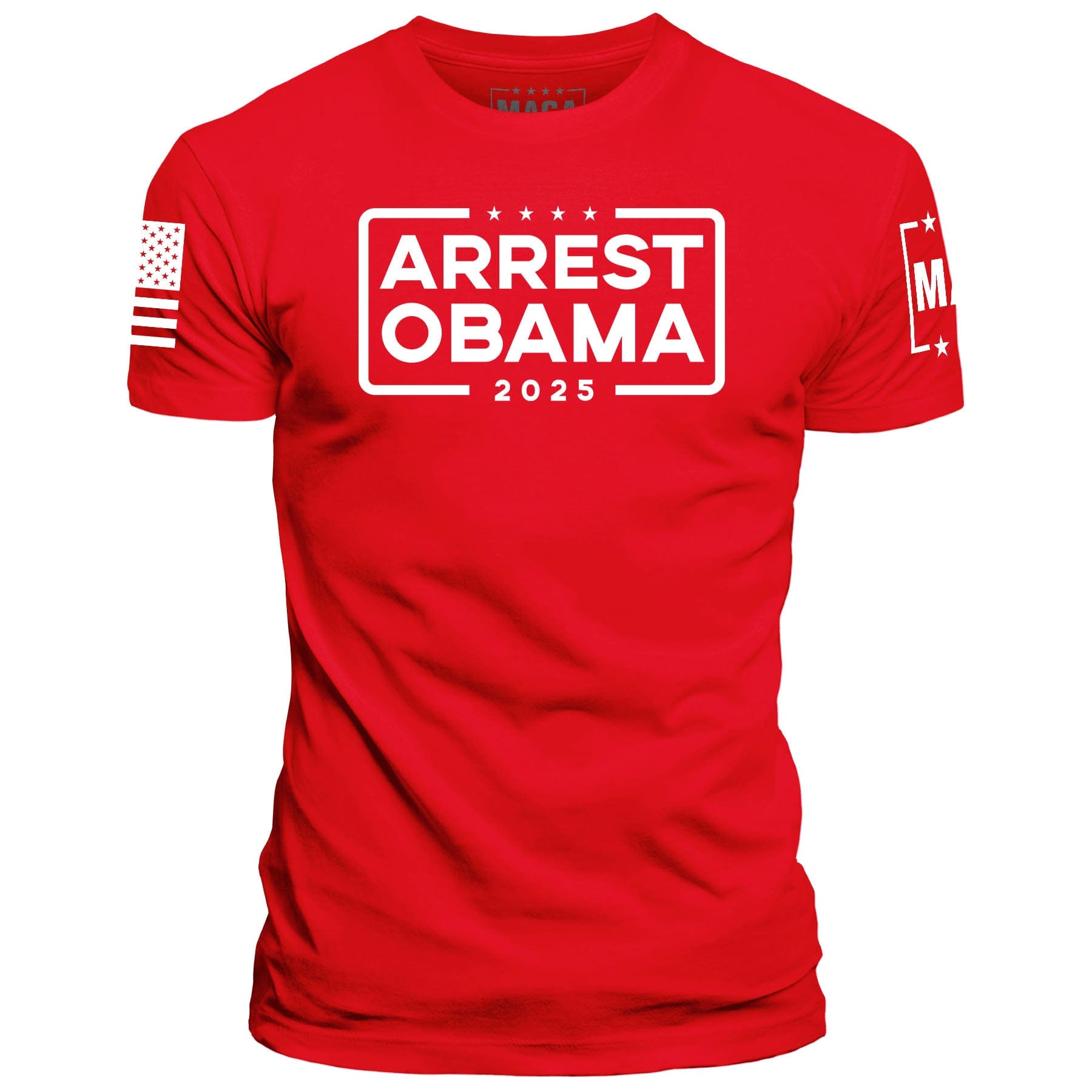 Red / S Arrest Obama - No One is Above The Law maga trump