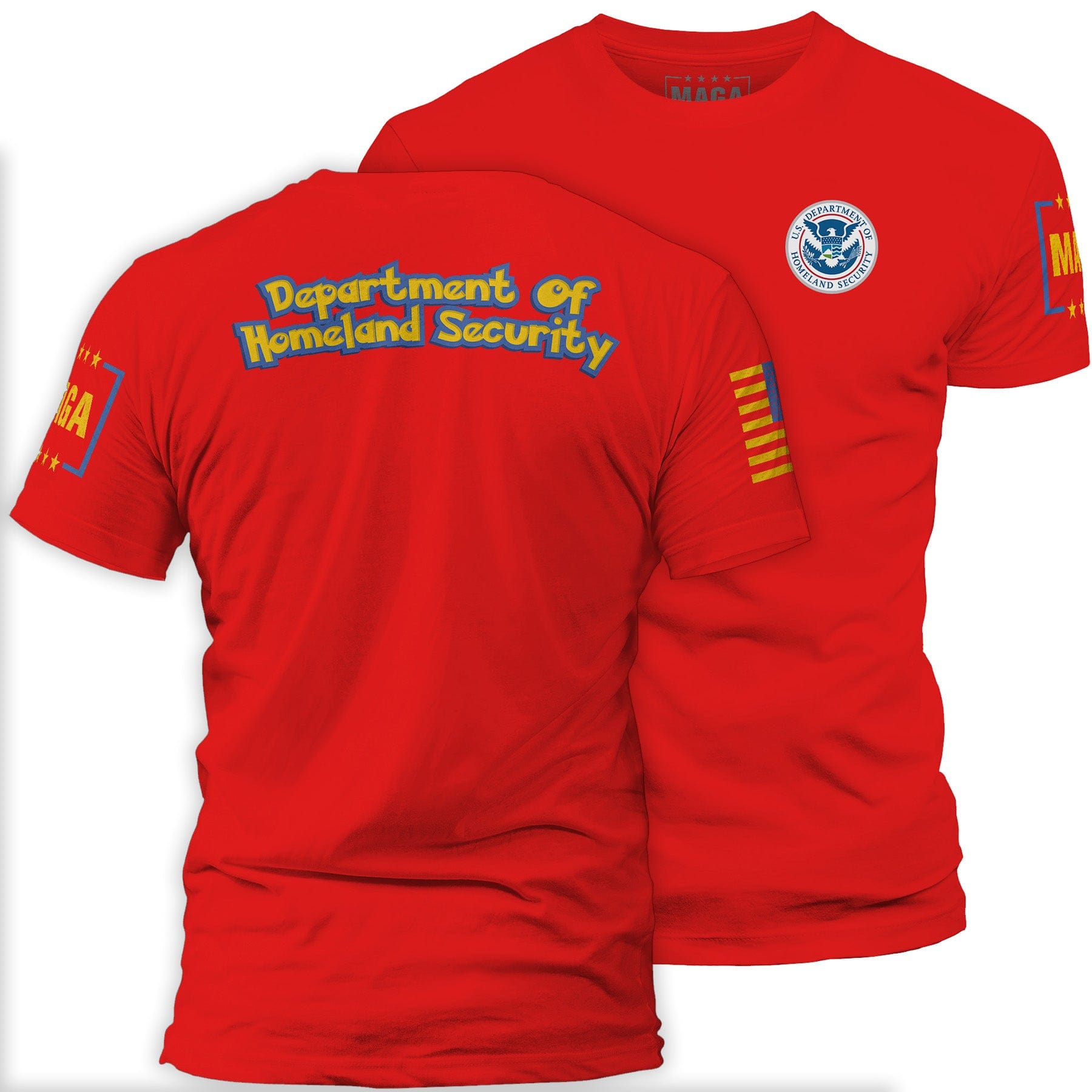 Red / S Department of Homeland Security maga trump
