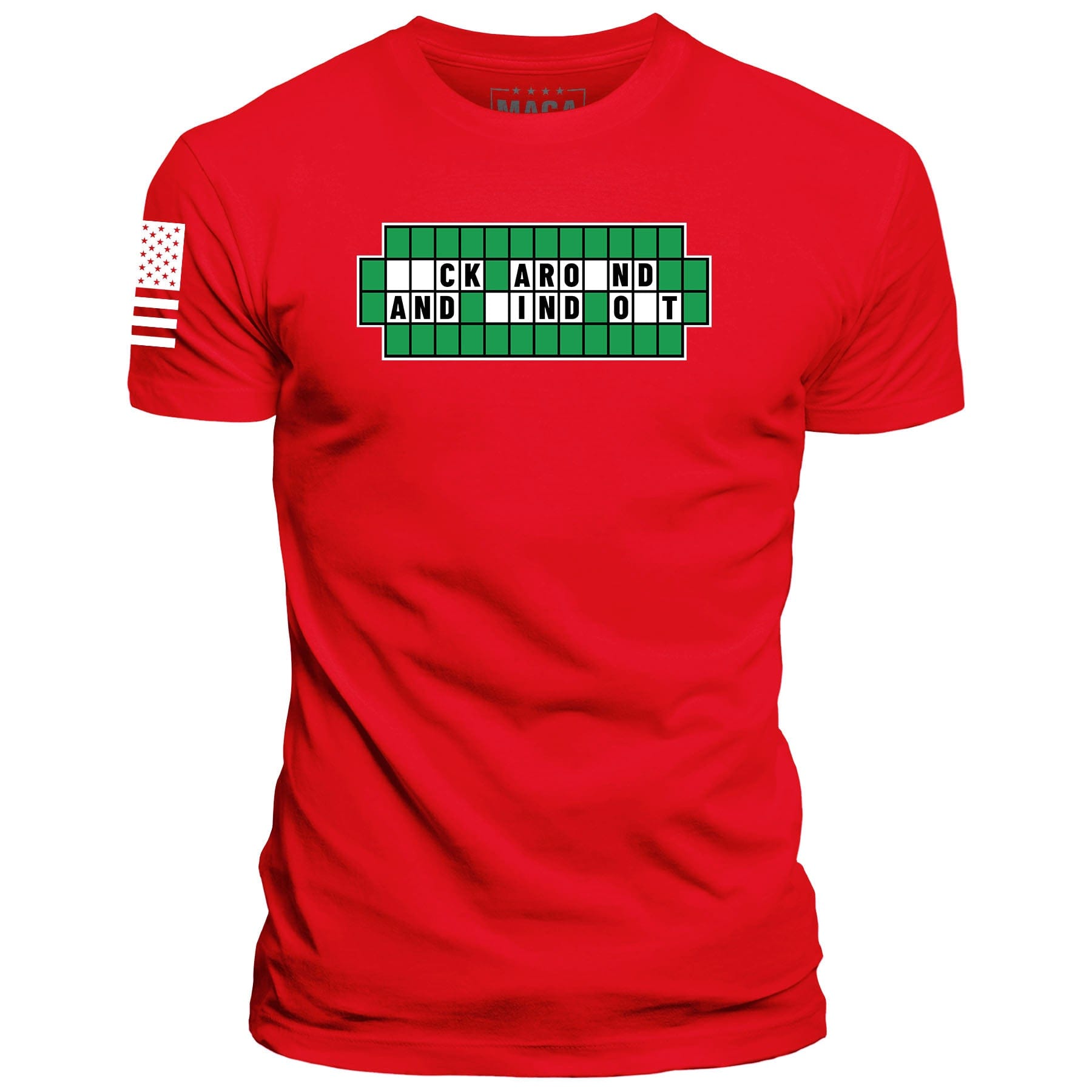 Red / S FAFO Solve the Puzzle maga trump