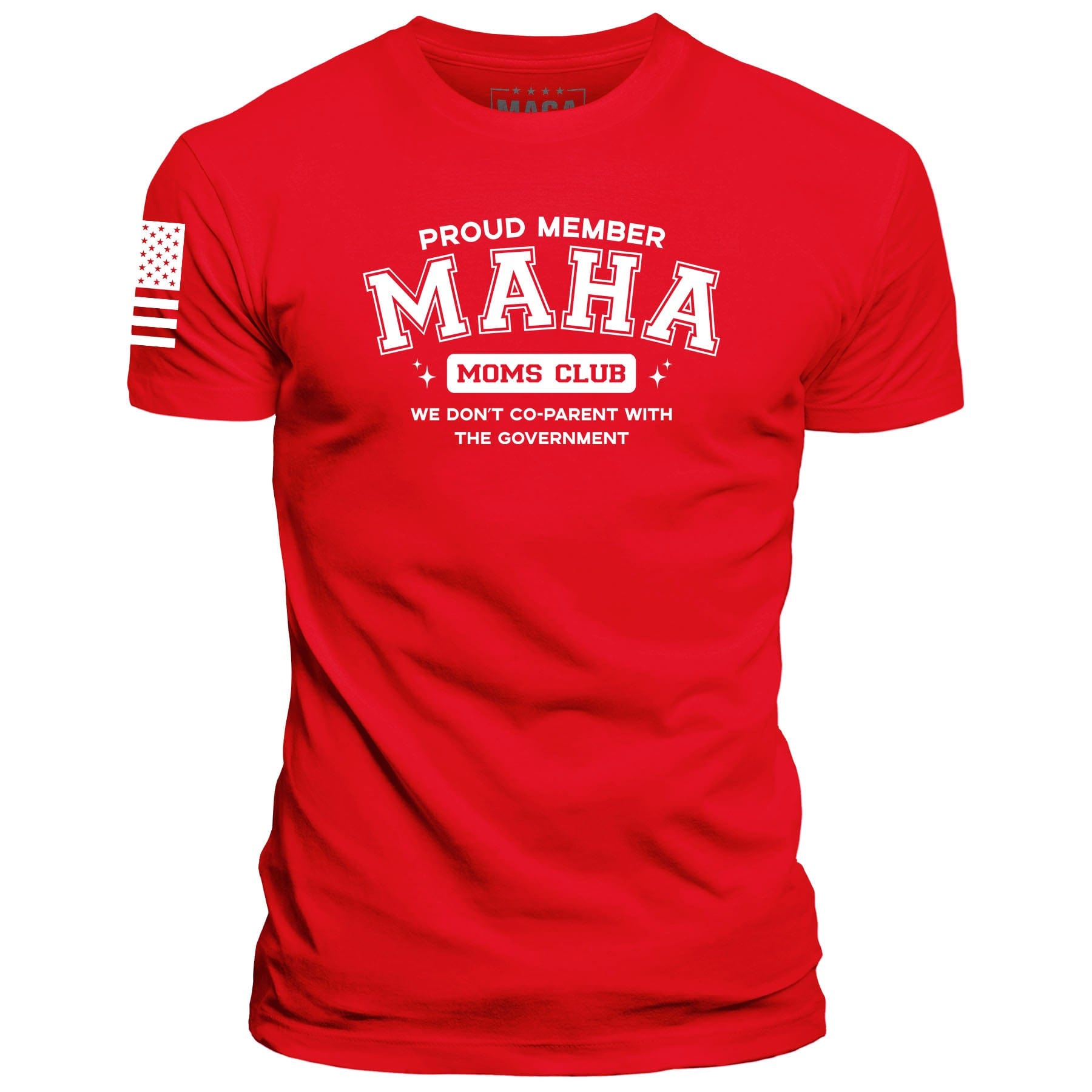 Red / S Proud Member MAHA maga trump