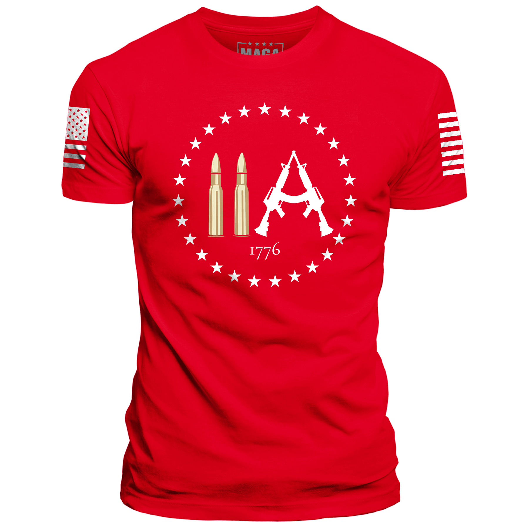 Red / XS 2nd Amendment 1776 maga trump