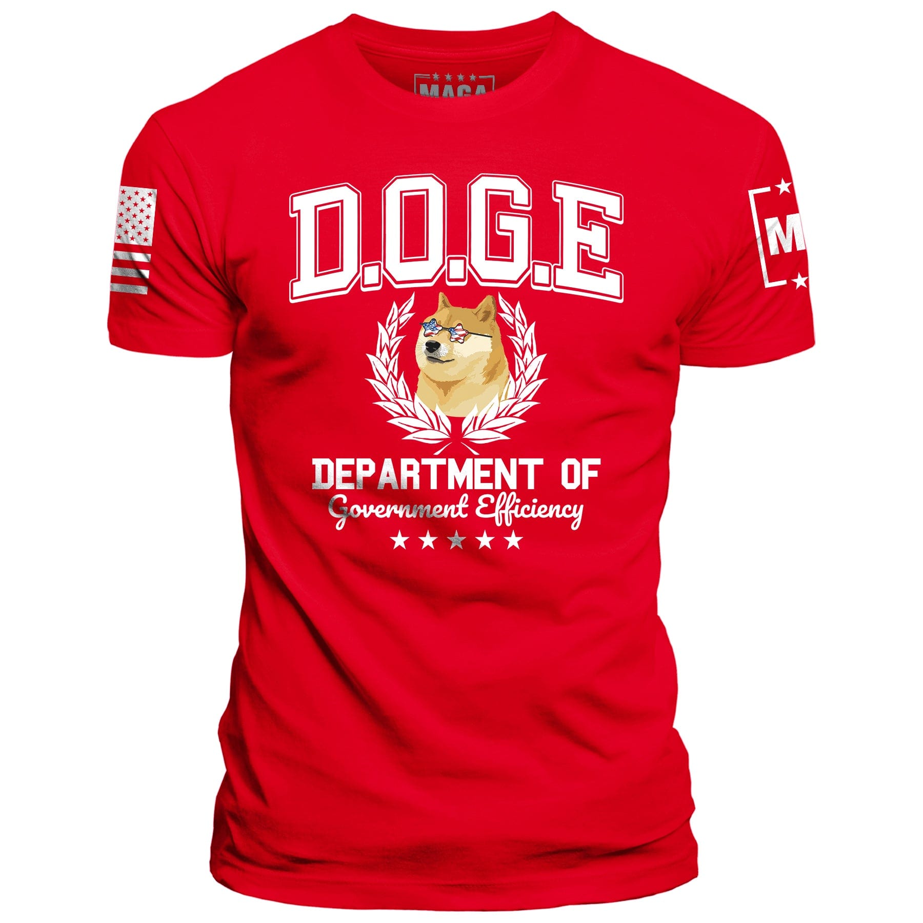 Red / XS D.O.G.E Dog maga trump