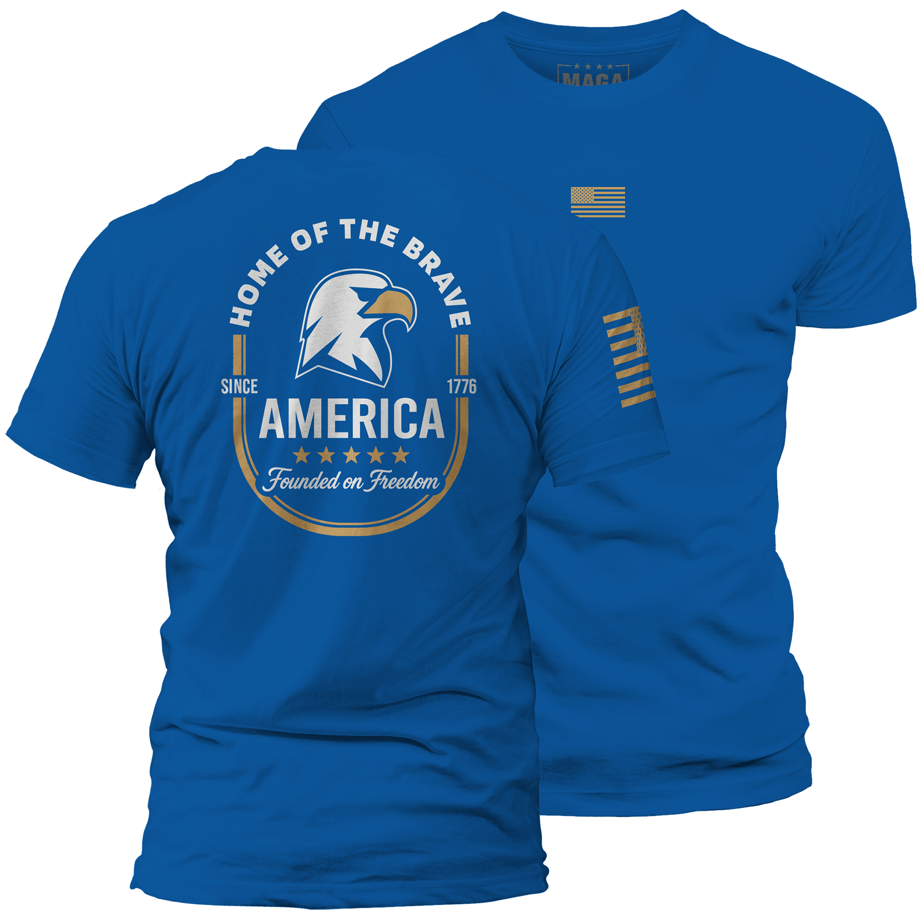 Royal Blue / S America Founded on Freedom maga trump