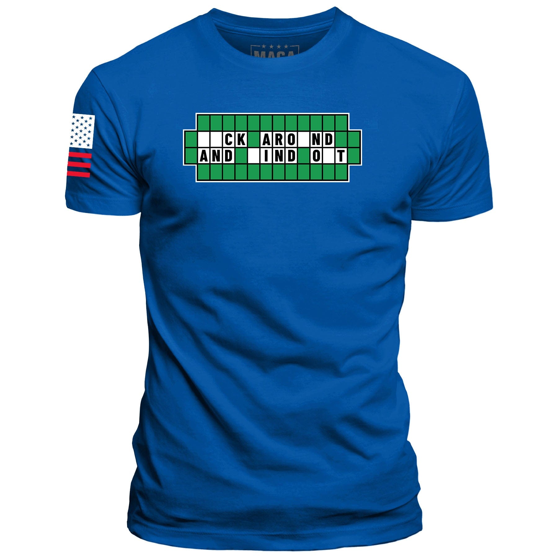 Royal Blue / S FAFO Solve the Puzzle maga trump