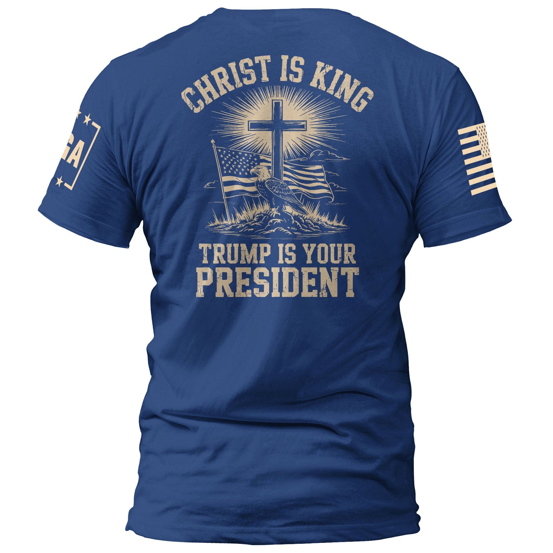 Royal / S Christ is King and Trump is President v2 maga trump
