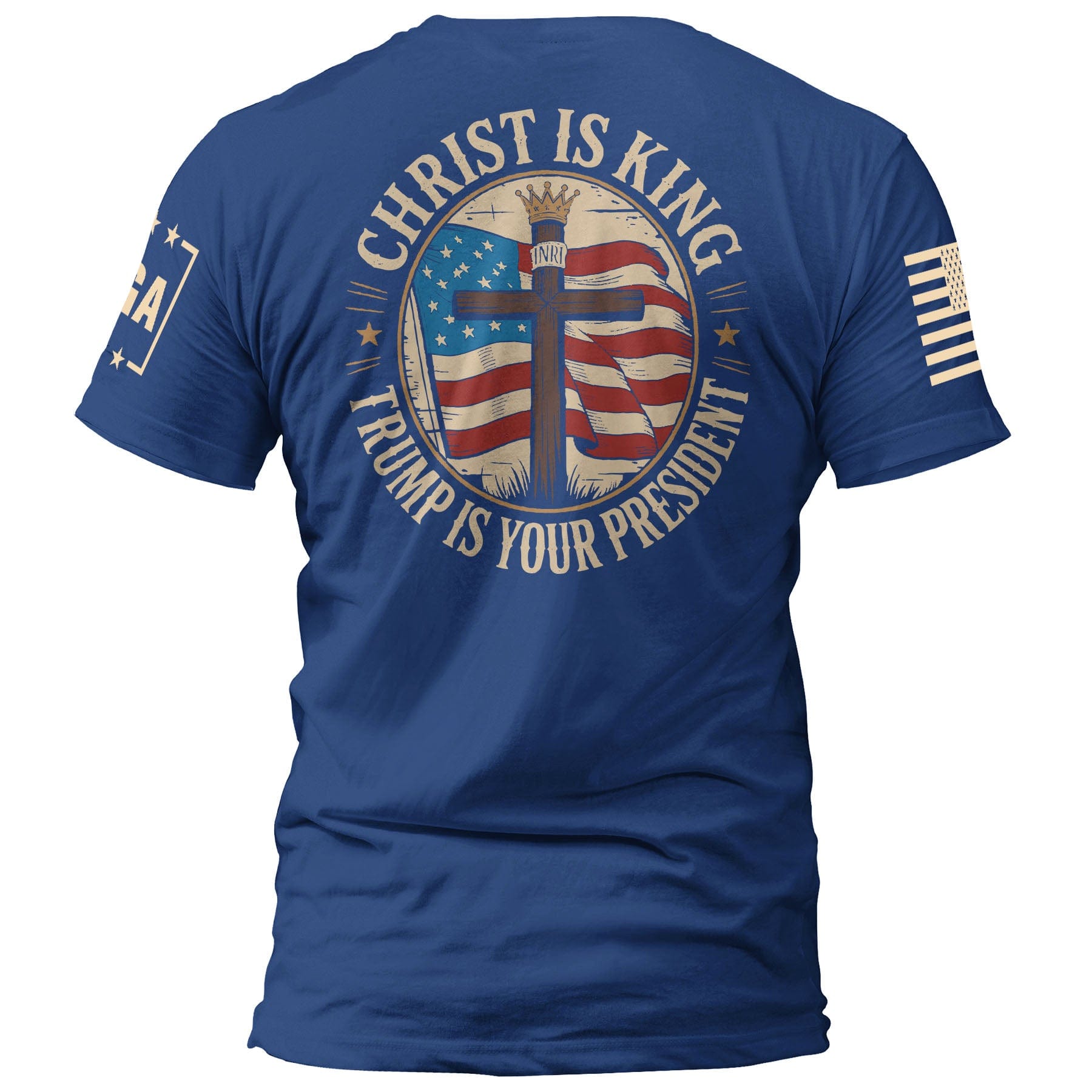 Royal / S Christ is King and Trump is President v3 maga trump
