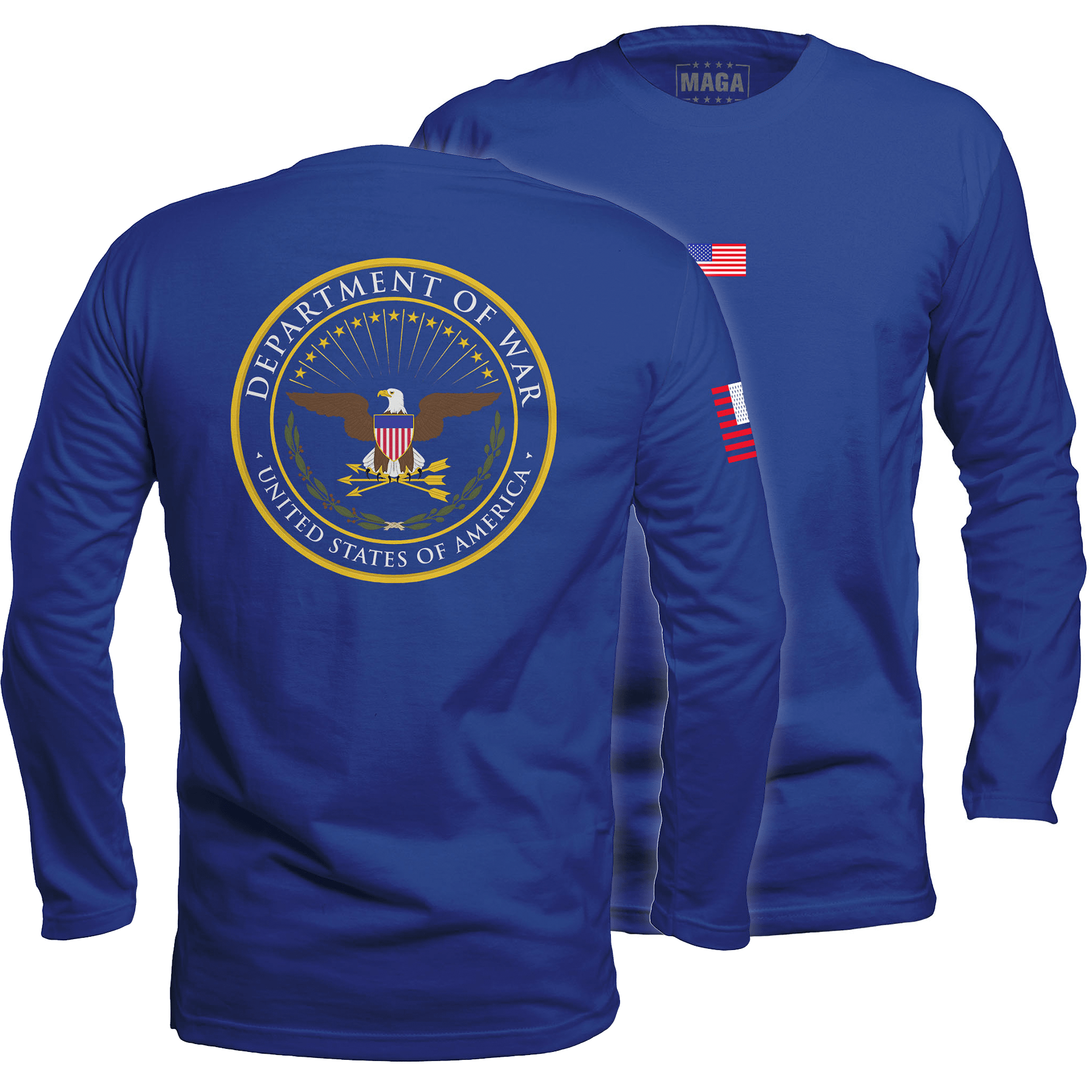 Royal / S Department of War Long Sleeve maga trump