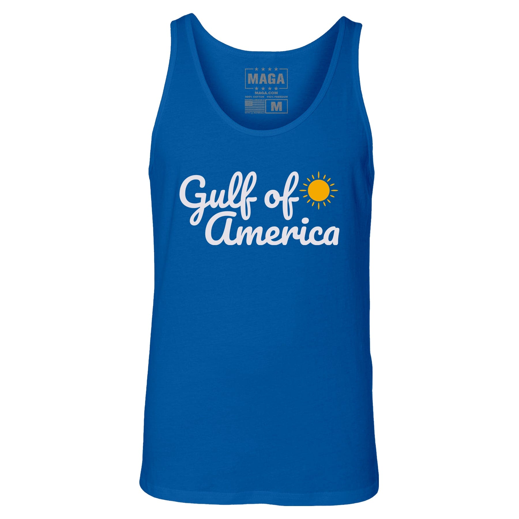 Royal / S Gulf of America Sunshine Tank Top maga trump