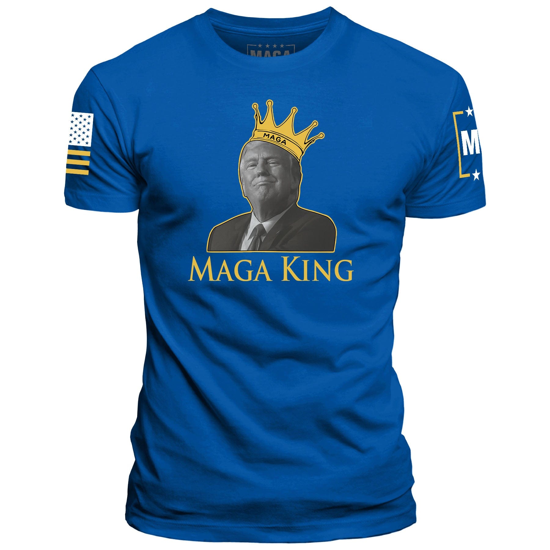 Royal / S MAGA King Front Print maga trump
