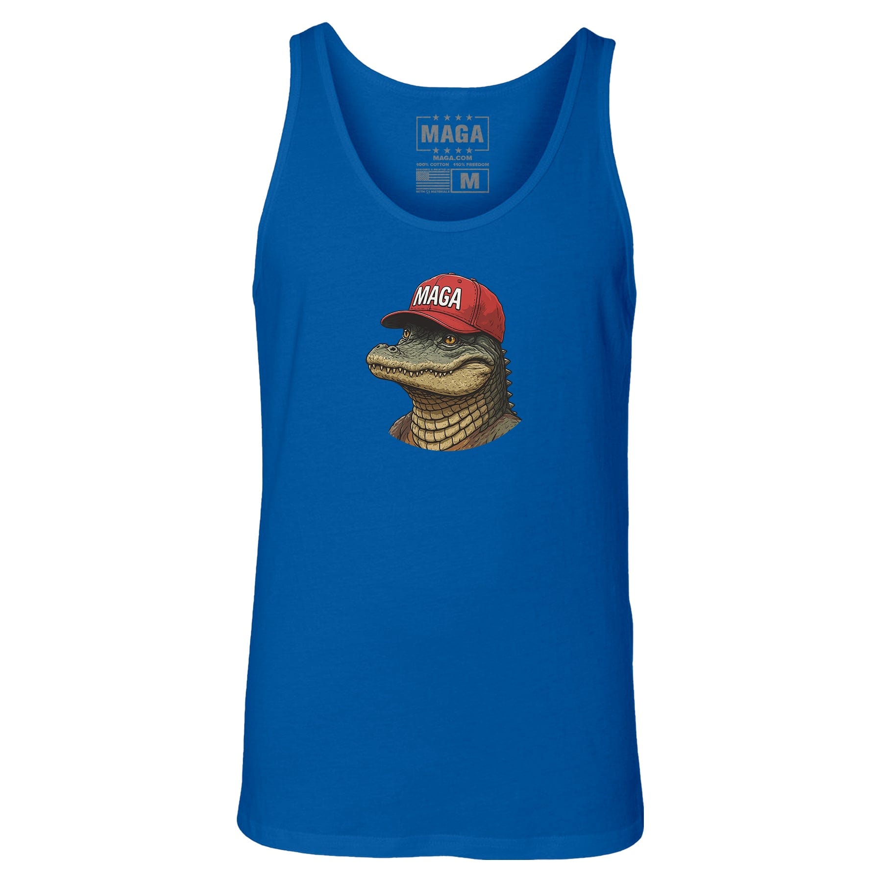 Royal / S Make Alligators Great Again v2 Tank Top maga trump