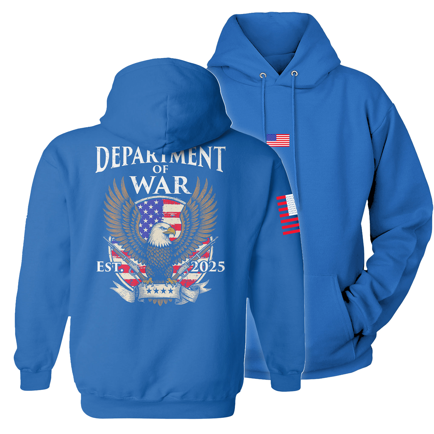 Royal / S The Return of the Department of War Hoodie maga trump
