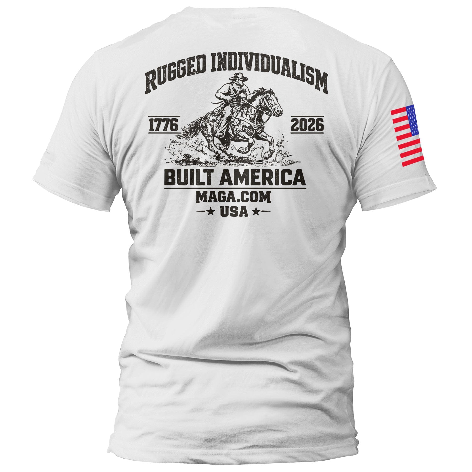 Rugged Individualism Built America maga trump