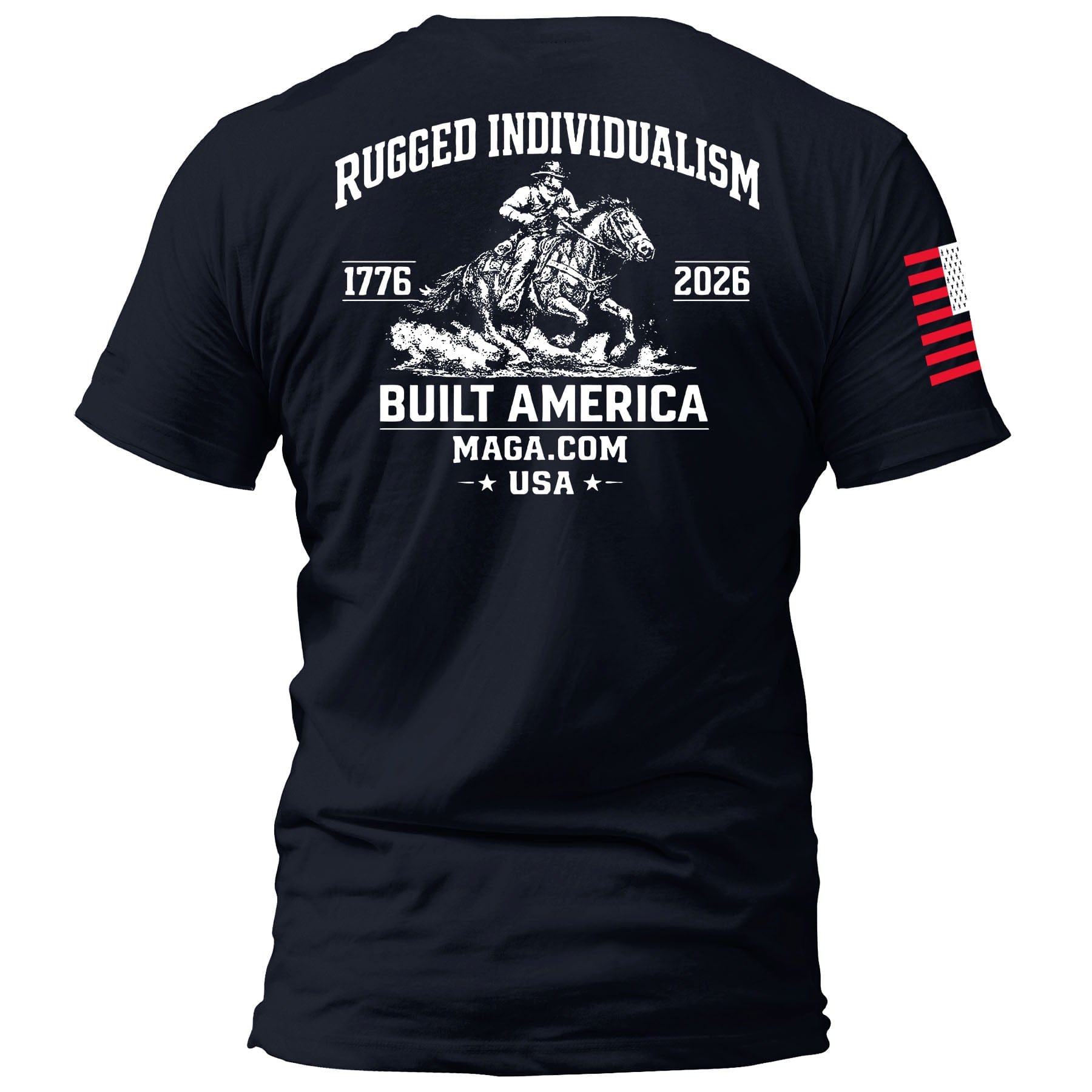 Rugged Individualism Built America maga trump