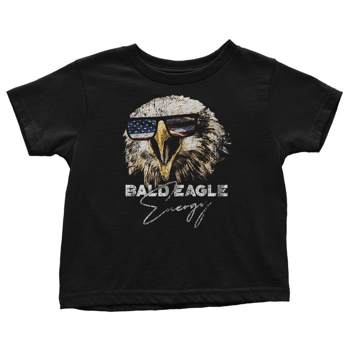 Rugrats Shirt / Black / 6 Months Bald Eagle Energy Kids Tee maga trump
