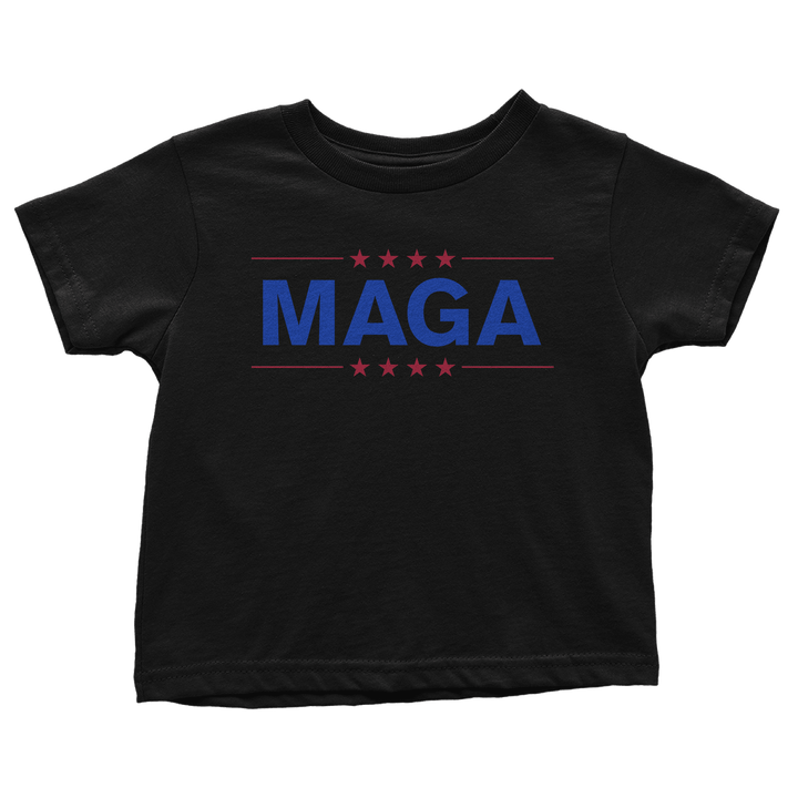 Rugrats Shirt / Black / 6 Months MAGA Kids Tee - Black maga trump