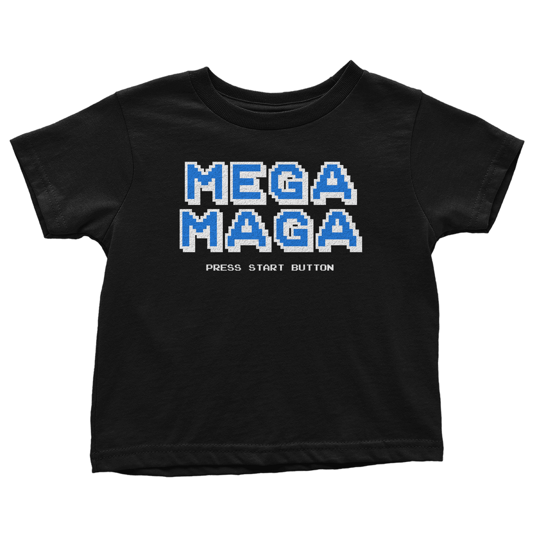 Rugrats Shirt / Black / 6 Months Mega MAGA Kids Tee maga trump