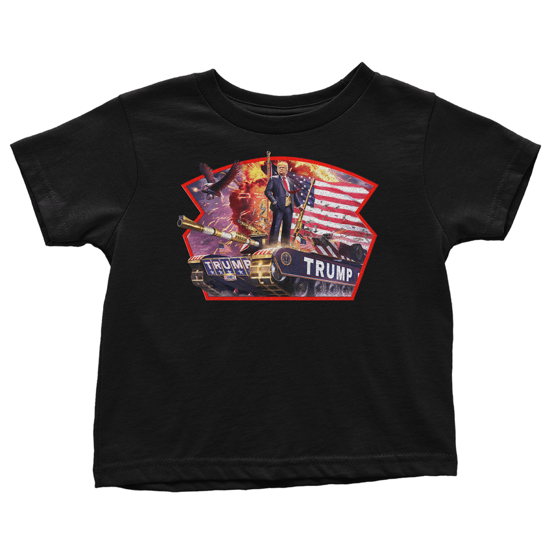 Rugrats Shirt / Black / 6 Months Trump Tank Re-mastered Kids Tee maga trump