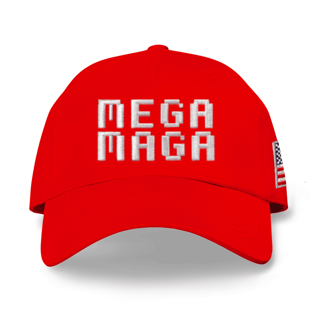 S/M Mega MAGA Stretch-Fit Hat maga trump