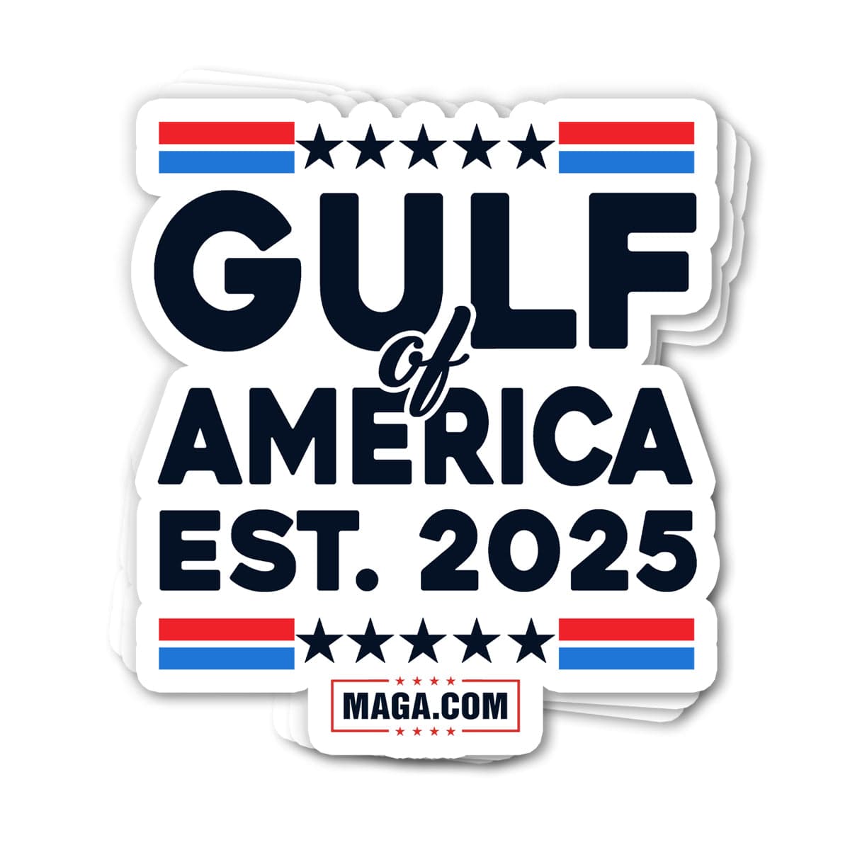 Sticker/Decal Gulf Of America 2025 Sticker maga trump