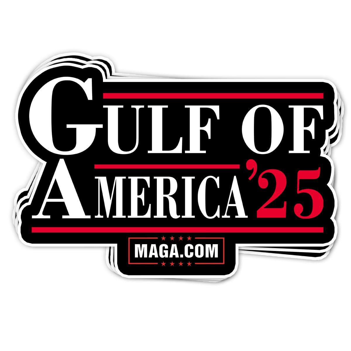 Sticker/Decal Gulf of America '25 Sticker maga trump