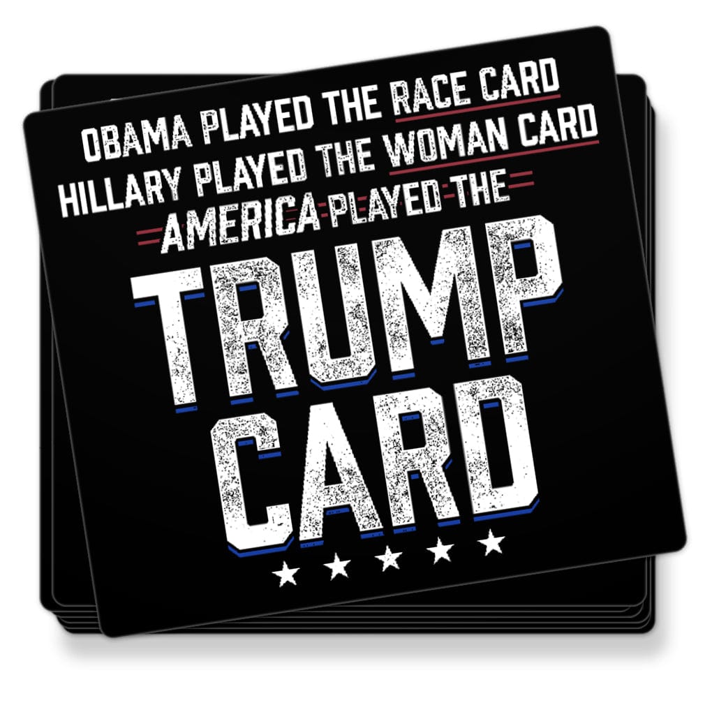 Sticker/Decal Trump Card Sticker maga trump