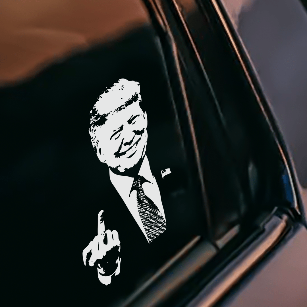 Sticker/Decal Trump Flip Off Sticker maga trump