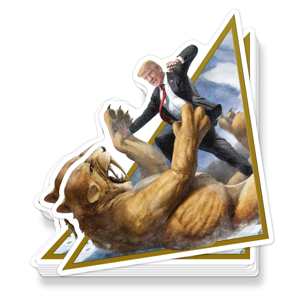 Sticker/Decal Trump Sabertooth maga trump